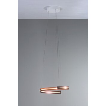Bopp BREAK Pendant Light LED gold, 1-light source