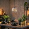 Ripoll hanging light, pendant light Amber, clear, 1-light source