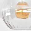 Koyoto ceiling light, globe light 30 cm clear, 1-light source