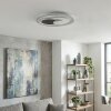 Rarel ceiling light LED chrome, grey, silver, white, 1-light source