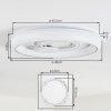 Rarel ceiling light LED white, 1-light source