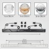 Ripoll hanging light, globe light, pendant light Amber, clear, Smoke-coloured, 4-light sources