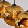 Ripoll hanging light, globe light, pendant light gold, 4-light sources