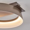 Jelok ceiling light LED brown, 1-light source