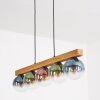 Gastor hanging light, globe light, pendant light Ecru, black, 5-light sources