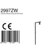 Steinhauer lights Stang floor lamp black, 1-light source
