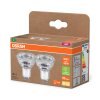 Osram lights GU10 2 Watt warm white 360 Lumen