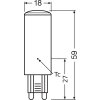 Osram lights G9 LED 4.4 Watt warm white dimmable 600 Lumen