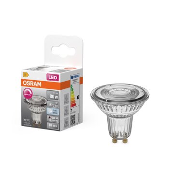 Osram lights GU10 LED 8.3 Watt warm white dimmable 580 Lumen