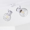 Barakaldo Ceiling Light chrome, white, 2-light sources