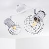 Barakaldo Ceiling Light chrome, white, 2-light sources