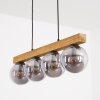 Gastor hanging light, globe light, pendant light Ecru, black, 4-light sources