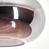 Ironel hanging light, pendant light LED black, 1-light source