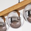 Gastor hanging light, globe light, pendant light Ecru, black, 4-light sources