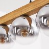 Gastor hanging light, globe light, pendant light Ecru, black, 4-light sources