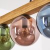 Gastor hanging light, globe light, pendant light Ecru, black, 4-light sources