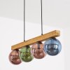Gastor hanging light, globe light, pendant light Ecru, black, 4-light sources