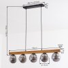 Gastor hanging light, globe light, pendant light Ecru, black, 5-light sources