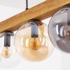 Gastor hanging light, globe light, pendant light Ecru, black, 5-light sources