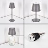 Salgadinho Outdoor table lamp, table lamp LED grey, 1-light source