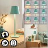 Salgadinho Outdoor table lamp, table lamp LED green, 1-light source