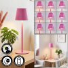 Salgadinho Outdoor table lamp, table lamp LED pink, 1-light source