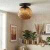 Ripoll ceiling light, globe light gold, 1-light source