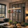 Gastor hanging light, globe light, pendant light Ecru, black, 4-light sources