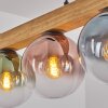 Gastor hanging light, globe light, pendant light Ecru, black, 4-light sources