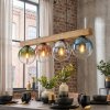 Gastor hanging light, globe light, pendant light Ecru, black, 4-light sources