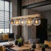 Gastor hanging light, globe light, pendant light Ecru, black, 5-light sources