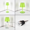 Salgadinho Outdoor table lamp, table lamp LED green, 1-light source
