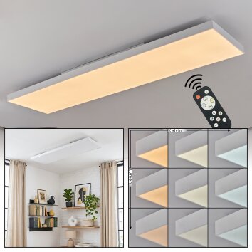 Kadin ceiling light, Panel LED white, 1-light source