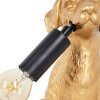 Jomil table lamp gold, black, 1-light source