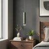 Molten hanging light, pendant light LED green, 1-light source