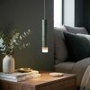 Molten hanging light, pendant light LED green, 1-light source
