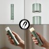 Molten hanging light, pendant light LED green, 1-light source