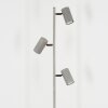 Javel floor lamp LED grey, black, 3-light sources
