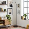 Flisa floor lamp black, 1-light source