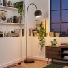 Flisa floor lamp black, 1-light source