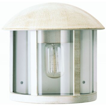 Albert 3225 outdoor wall light gold, white, 1-light source