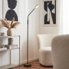 Kavin floor lamp LED chrome, black, 1-light source