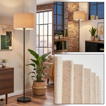 Deran floor lamp black, 1-light source