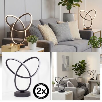 Jolor table lamp LED black, 1-light source