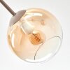 Koyoto ceiling light, globe light 78 cm sand-coloured, 6-light sources