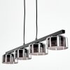 Folar hanging light, pendant light LED black, 4-light sources