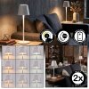 Salgadinho Outdoor table lamp, table lamp LED white, 1-light source