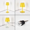 Salgadinho Outdoor table lamp, table lamp LED yellow, 1-light source