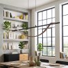 Solir hanging light, pendant light LED black, 1-light source