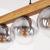 Gastor hanging light, globe light, pendant light Ecru, black, 4-light sources